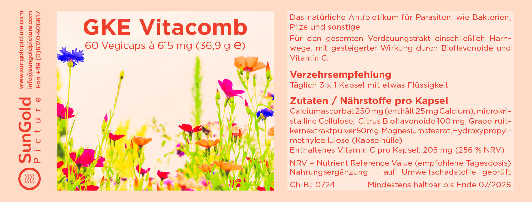 Grapefruitkern Vitacomb – Bild 3