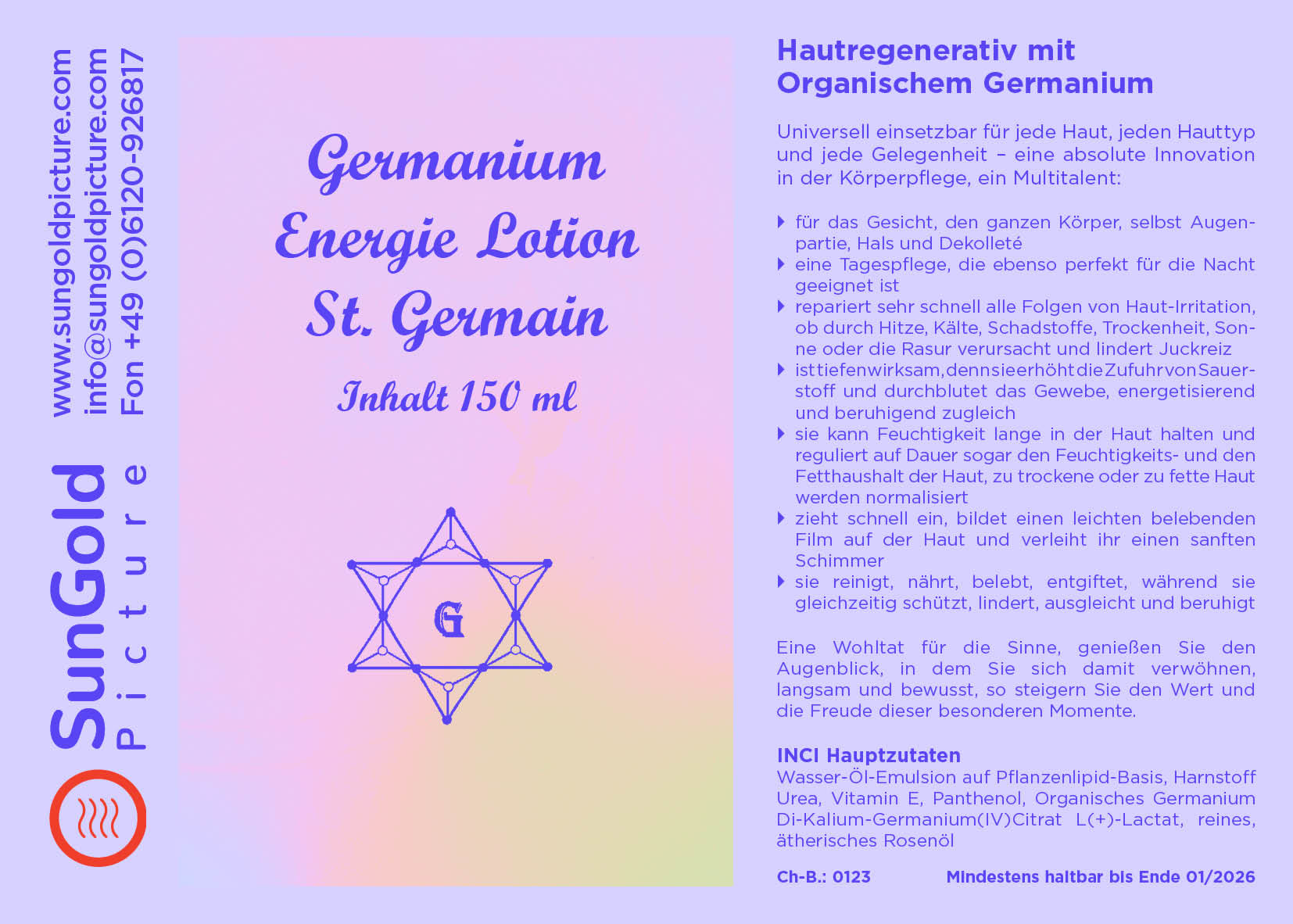 Saint Germain Energie Lotion – Bild 3